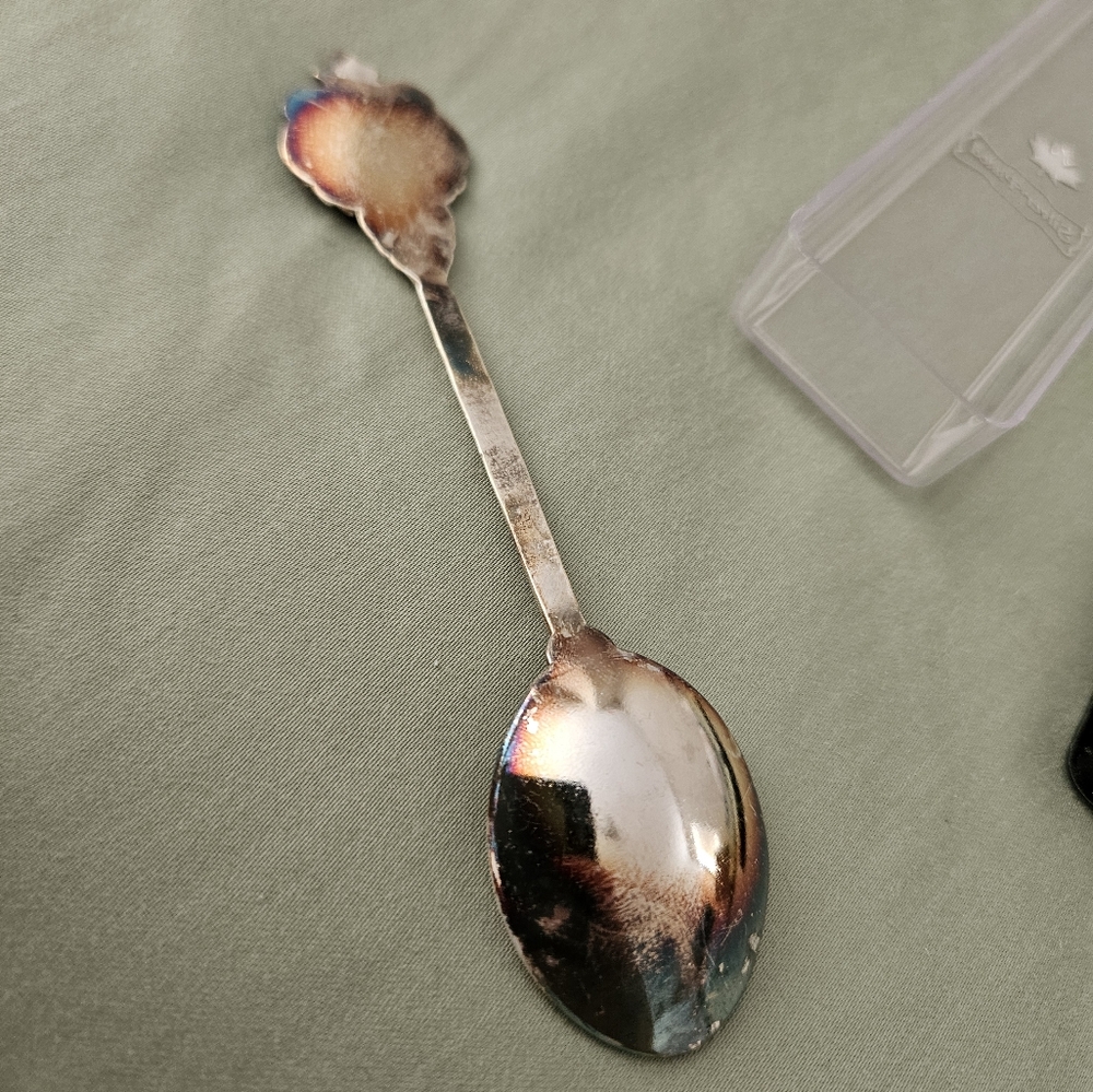 Vintage Prospect Point Vancouver BC Silver‎ plated Souvenir Spoon in a Box - Picture 4 of 4